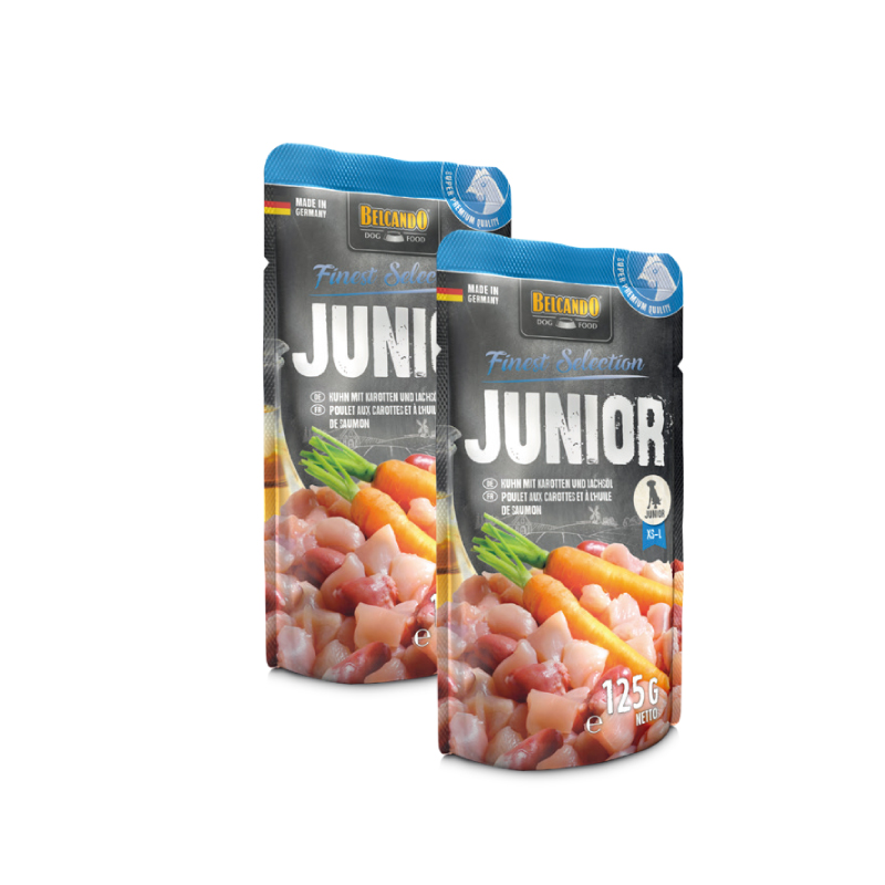 幼犬雞肉胡蘿蔔配方犬糧餐包  Junior Chicken with carrots