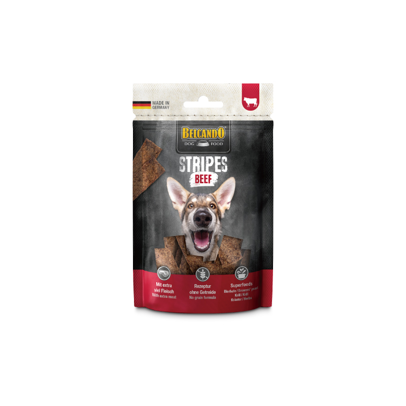 牛肉配方成犬糧零食肉條  Stripes Beef