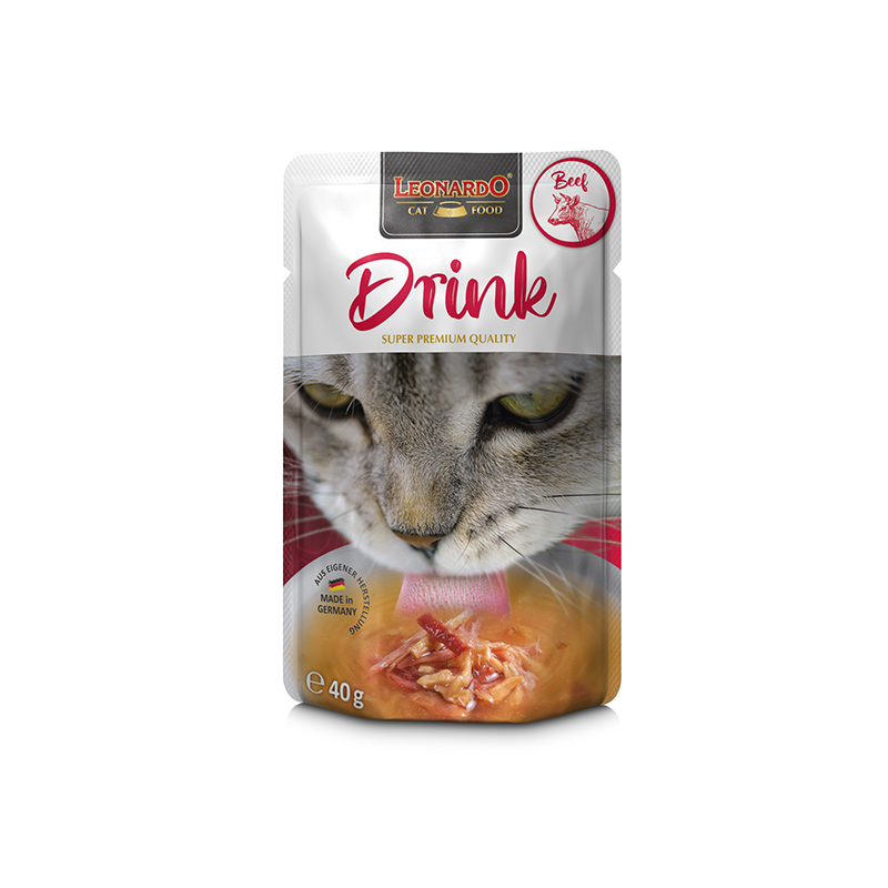牛肉配方貓糧湯包  Drink with beef